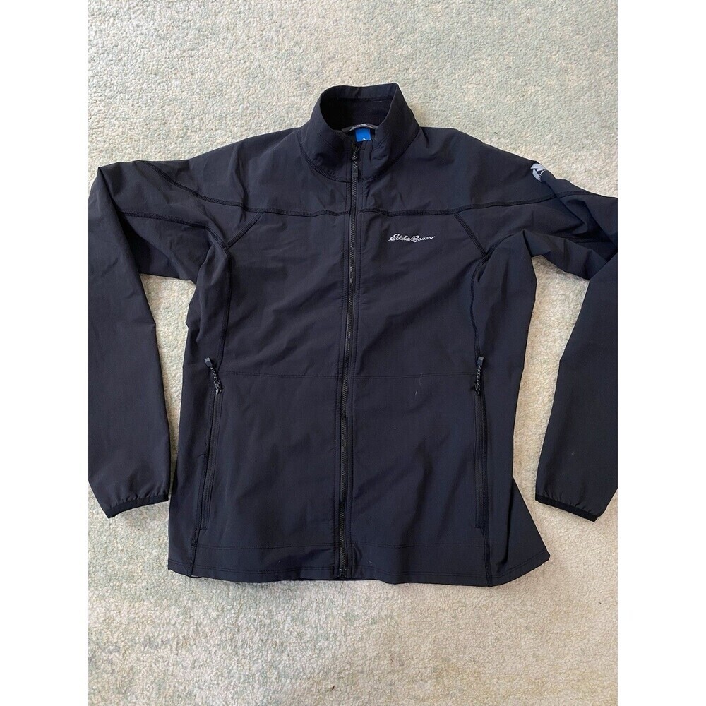 Eddie Bauer First Ascent Women’s Black Lightweight Jacket Size L Full Zip Hiking